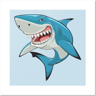 Mr Sharks Posters and Art